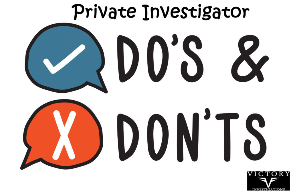 what private investigators can do and can't do